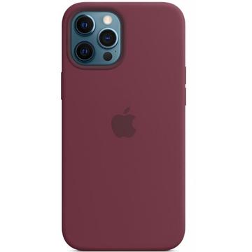 Чехол-накладка Apple iPhone 12 Pro Max Silicone Case with MagSafe - Plum (MHLA3)