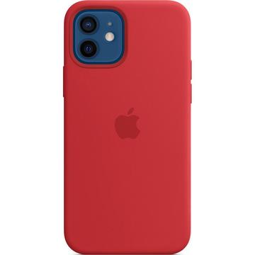 Чехол-накладка Apple iPhone 12/12 Pro Silicone Case with MagSafe - PRODUCT RED (MHL63)