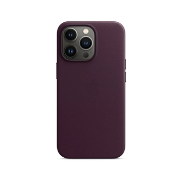 Чехол-накладка Apple iPhone 13 Pro Leather Case with MagSafe - Dark Cherry (MM1A3)