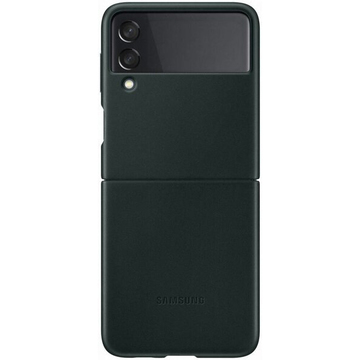 Чохол-накладка Samsung Z Flip3 Leather Cover Green (EF-VF711LGEG)