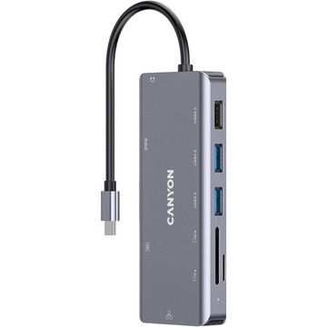 USB Хаб Canyon 9 port USBC Hub DS11 (CNSTDS11)