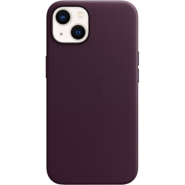 Чохол-накладка iPhone 13 Leather Case with MagSafe Dark Cherry Model A2702