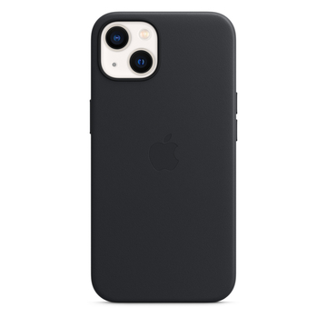 Чохол-накладка Apple iPhone 13 Leather Case with MagSafe - Midnight, Model A2702 (MM183ZE/A)