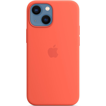 Чохол-накладка iPhone 13 mini Silicone Case with MagSafe NectarineModel A2705