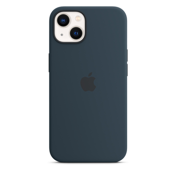 Чехол-накладка iPhone 13 Silicone Case with MagSafe Abyss Blue Model A2706