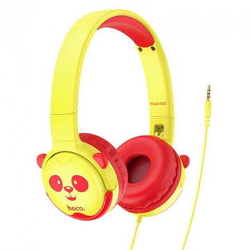 Навушники Hoco W31 Yellow/Red