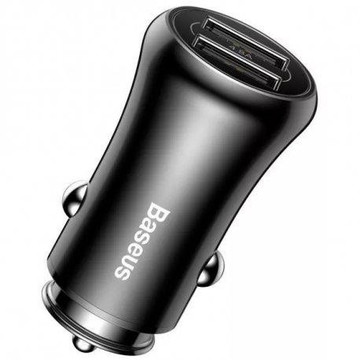 Зарядний пристрій Baseus Car Charger Black (CCALL-GB01)
