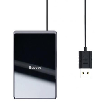 Зарядное устройство Baseus Wireless Charger Card Ultra Thin 15W Black (WX01B-01)
