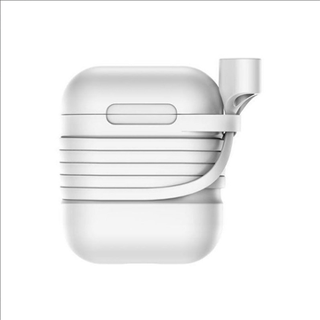 Аксесуар для навушників Baseus Чохол Silicone Case для Apple AirPods Gray (TZARGS-G2)