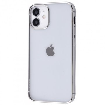 Чохол-накладка Baseus iPhone 12 mini Shining Case (Anti-Fall) Moonlight Silver