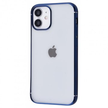 Чехол-накладка Baseus iPhone 12 mini Shining Case (Anti-Fall) Navy Blue