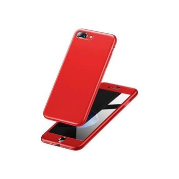 Чохол-накладка Baseus Fully Protection Case for iPhone 8/7 Red (WIAPIPH8N-BA09)