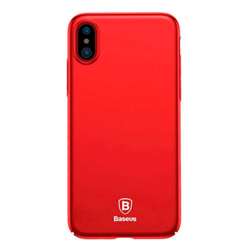 Чехол-накладка Baseus iPhone X THIN CASE Red