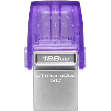 Флеш пам'ять USB Kingston 128GB Type-C  (DTDUO3CG3/128GB)