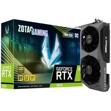 Видеокарта ZOTAC GeForce RTX3070 8GB GDDR6 GAMING Twin Edge LHR