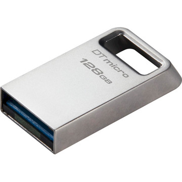 Флеш память USB Kingston 128 GB DataTraveler Micro USB 3.2 Metal (DTMC3G2/128GB)