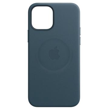 Чехол-накладка Apple iPhone 12 Pro Max Leather Case with MagSafe - Baltic Blue (MHKK3)