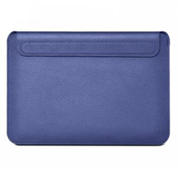 Чехол Wiwu Case Skin Pro Geniunie Leather Sleeve for MacBook Pro 13 Blue