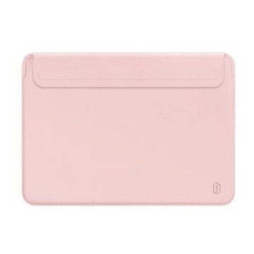 Чехол, сумка для планшетов Wiwu Skin Pro 2 Leather Sleeve for MacBook Pro 15 Pink