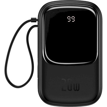 Зовнішній акумулятор Baseus Qpow 10000 mAh Black (PPQD-B01)