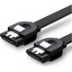 Внутренний кабель и шлейф Ugreen US217  SATA 3.0 F/F Black
