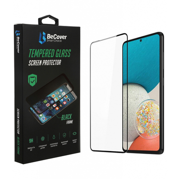Защитное стекло BeCover for Samsung Galaxy A53 SM-A536 Black (707322)