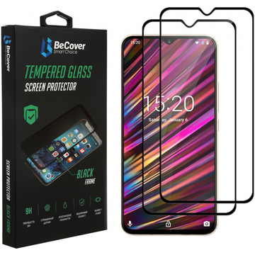 Защитное стекло BeCover for Doogee X95 Black (707358)