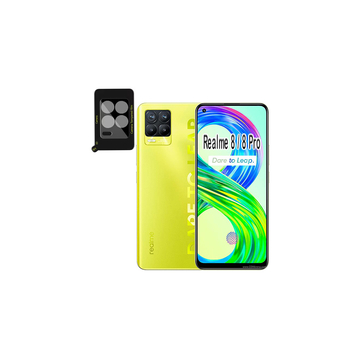 Защитное стекло BeCover для камеры Realme 8/8 Pro Black (707354)