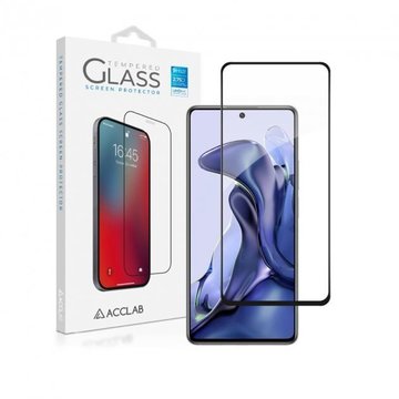 Захисне скло ACCLAB Full Glue for Xiaomi Mi 11T Black (1283126518706)