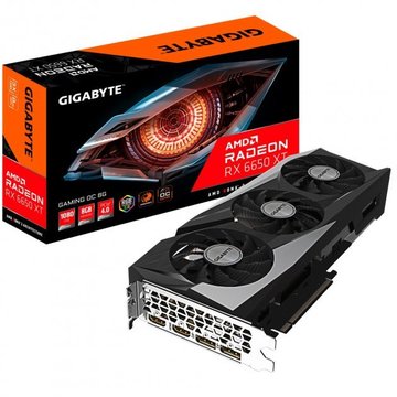 Видеокарта AMD Radeon RX 6650 XT 8GB GDDR6 Gaming OC Gigabyte (GV-R665XTGAMING OC-8GD)