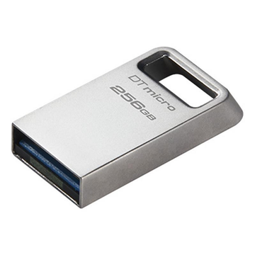Флеш пам'ять USB Kingston 256 GB DataTraveler Micro USB 3.2 Metal (DTMC3G2/256GB)