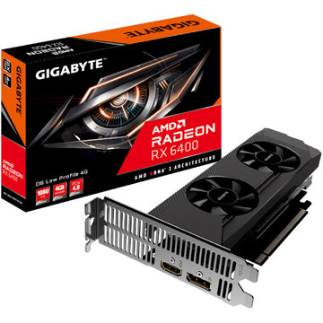 Відеокарта GIGABYTE Radeon RX 6400 4GB GDDR6 Low Profile
