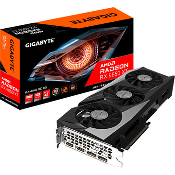 Відеокарта GIGABYTE Radeon RX 6650 XT 8GB DDR6 GAMING OC