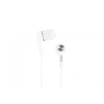 Гарнитура iLike Wired Earphines IEA01BK 3.5mm White