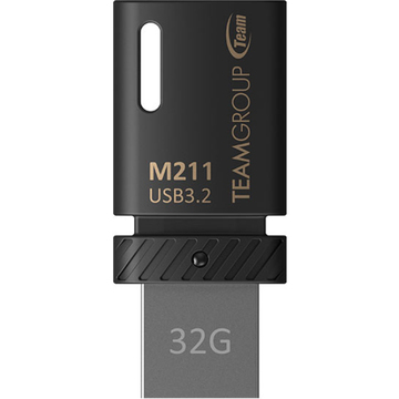 Флеш память USB Team 32GB M211 Black (TM211332GB01)