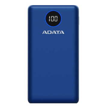 Зовнішній акумулятор ADATA P20000QCD 20000mAh Blue