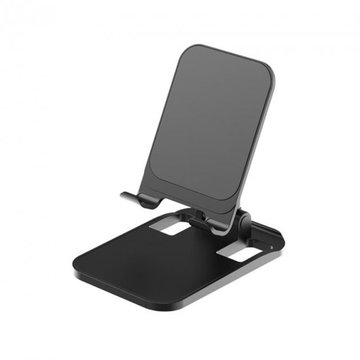 Тримач для телефона/планшета SkyDolphin SH10 Folding Desktop Stand Black (PST-000053)
