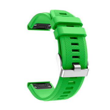 Ремешок для фитнес браслета Garmin QuickFit 22 Dots Silicone Band Green (QF22-DTSB-GRN)