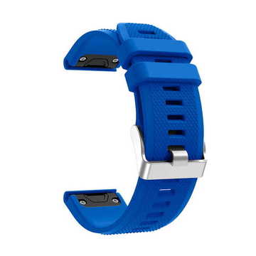 Ремешок для фитнес браслета Garmin QuickFit 22 Dots Silicone Band Blue (QF22-DTSB-BLUE)