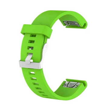 Ремешок для фитнес браслета Garmin QuickFit 20 Smooth Silicone Band Green (QF20-SMSB-GRN)