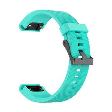 Ремешок для фитнес браслета Garmin QuickFit 20 Dots Silicone Band Teal (QF20-STSB-TEAL)