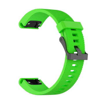 Ремешок для фитнес браслета Garmin QuickFit 20 Dots Silicone Band Green (QF20-STSB-GRN)