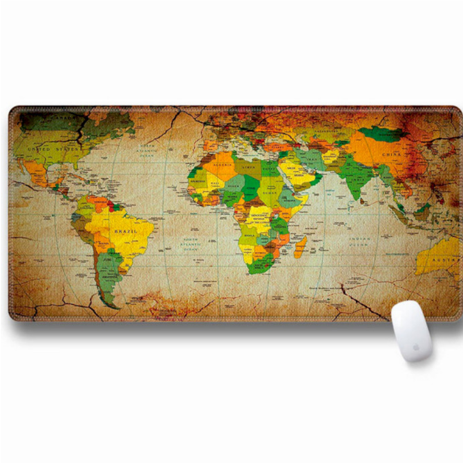 Килимок для мишки Voltronic Карта світу Mixcolor (SJDT-19/20887)