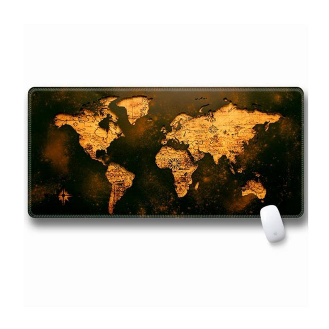 Килимок для мишки Voltronic Карта світу Brown/Orange (SJDT-16/20884)