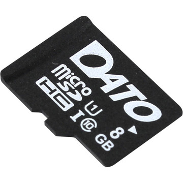Карта памяти Dato 8GB UHS-I Class 10 Dato + SD-adapter (DTTF008GUIC10)