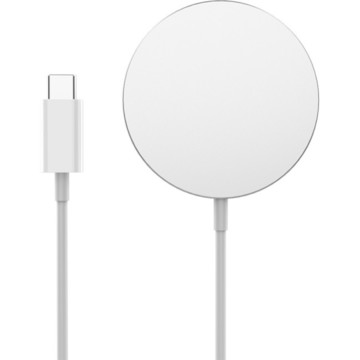 Зарядний пристрій СolorWay MagSafe Charger 15W for iPhone White (CW-CHW27Q-WT)