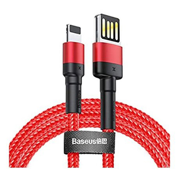 Кабель синхронізації Baseus Cafule Cable Special Edition USB for Lightning 1m Red (CALKLF-G09)