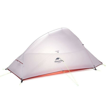 Палатка и аксессуар Naturehike Сloud Up 1 Updated NH18T010-T 20D Grey/Red (6927595730522)