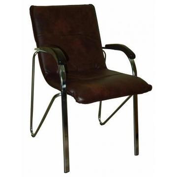 Офисное кресло Примтекс плюс Samba chrome wood 1.031 S-61 Brown (Samba chrome wood 1.031 S-61)