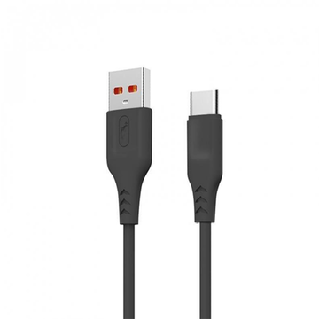 Кабель USB SkyDolphin S61T USB - Type-C 1м Black (USB-000444)